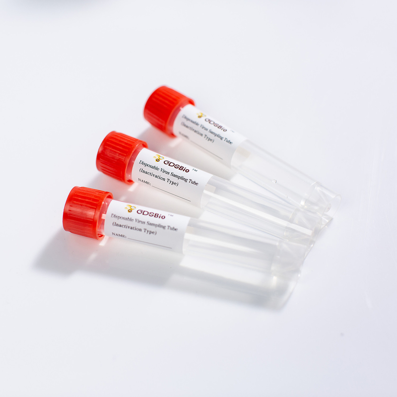 Inactivation Viral Transport Medium Tube With Swab